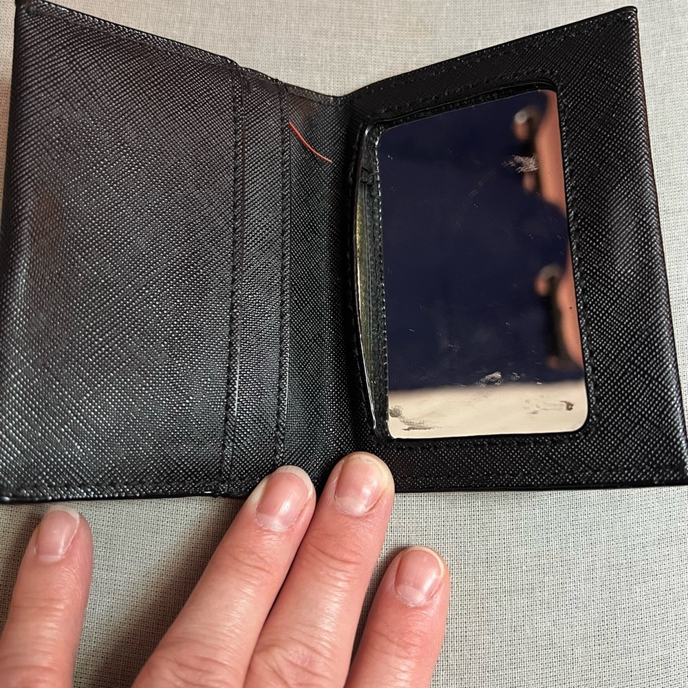 Victoria's Secret Black Card Holder - Picture 3 of 3